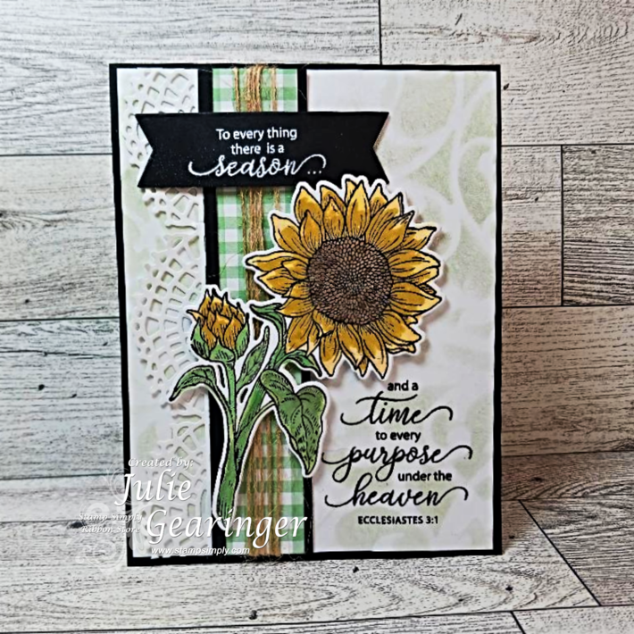» Sunflower Season – by Julie Gearinger